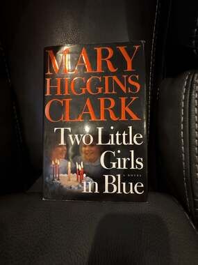Two Little Girls In Blue By Mary Higgins Clark Hardcover Book